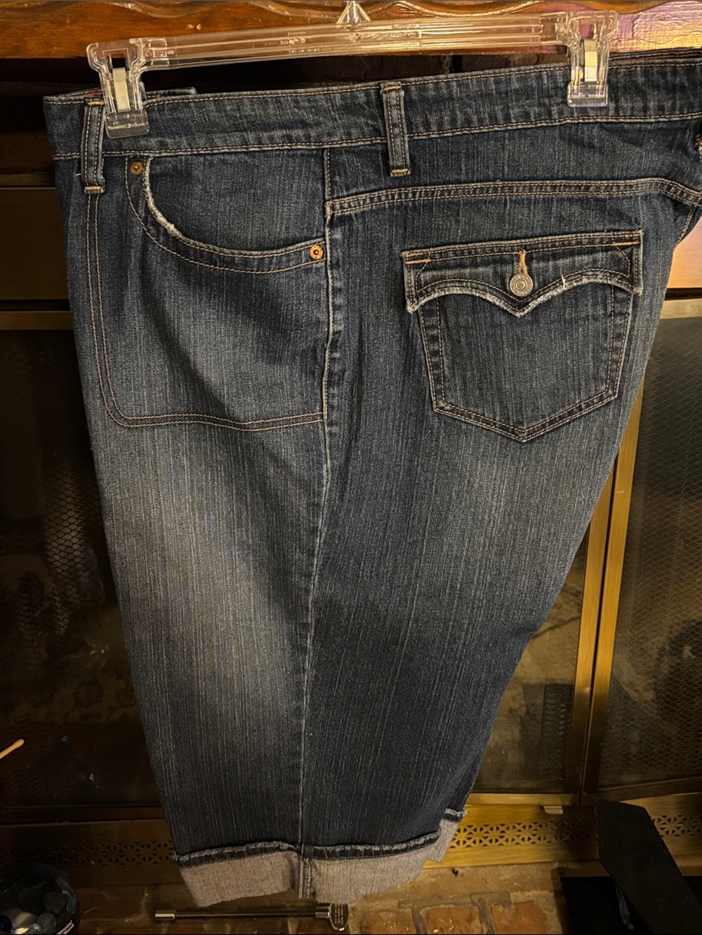 Levi's Relaxed Dark Blue Denim Jeans